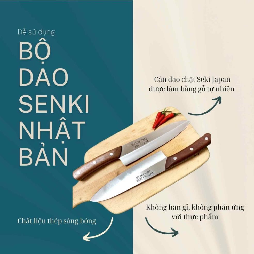 Dao SEKI JAPAN , Dao Chặt, Dao Thái, Dao gọt nội địa Nhật Bản chính hãng