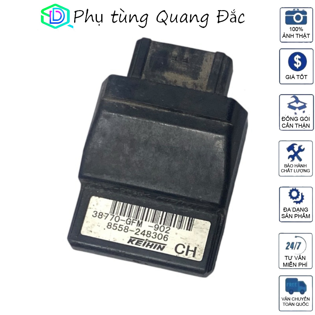 ic xe SCR 110,ECM Xe SCR 110 mã 38770-GFM-902 rin tháo xe