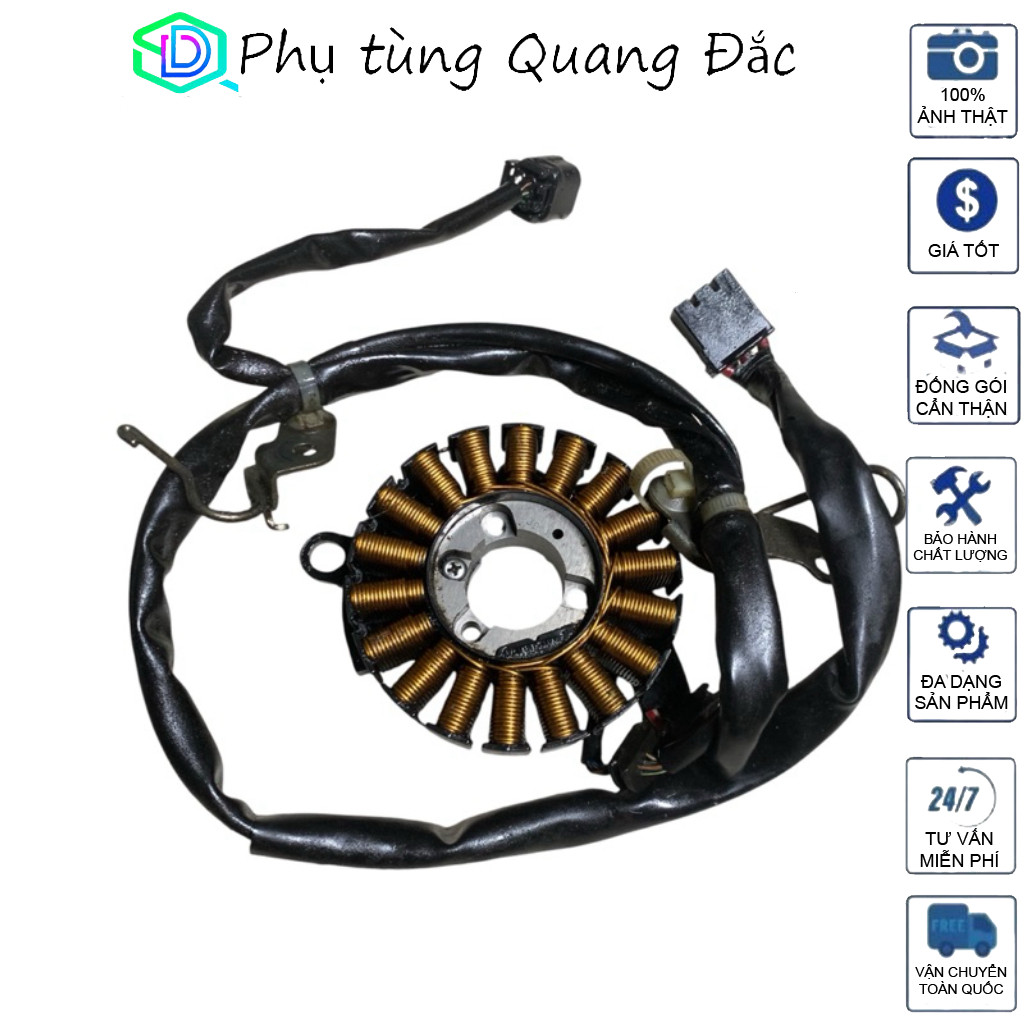 Bộ cuộn điện AB 125 đề từ hàng rin tháo xe đủ cả CkP
