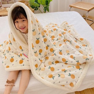 Hàng loại 1 Chăn lông cừu cao cấp mềm nhẹ ấm áp mùa đông cho bé mang đi học ngủ trưa Kích Thước 150*100cm