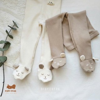 Quần tất hình tai thỏ chất cotton Hàn Quốc cao cấp cho bé trai bé gái từ 0-2 tuổi
