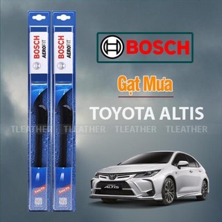 Gạt mưa xe Toyota Altis 2009-2023 gạt mềm không xương chính hãng Bosch ( Giá 1 đôi ) .