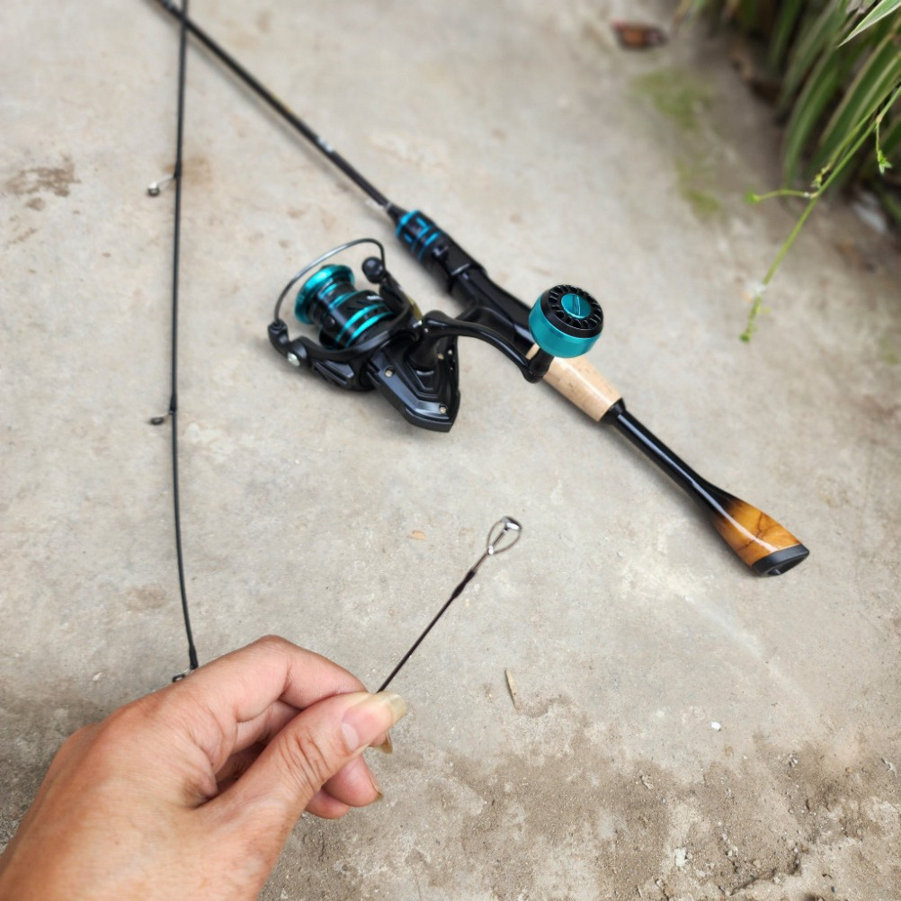 🎣  Bộ Cần UL Cán Bóng Chày Đứng - Golden mud carp - Kết hợp Máy Đứng Takumi HZ1000 qsrtolkz333