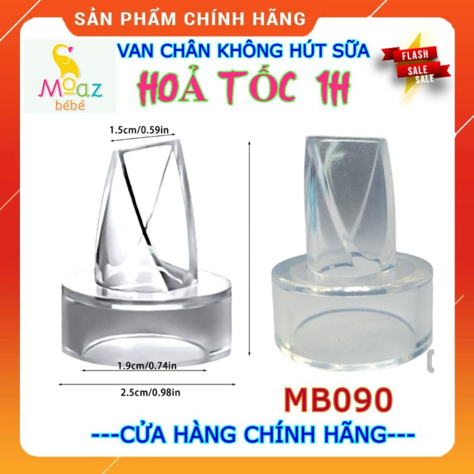 (HoảTốc1h) Van chân không máy hút sữa Moaz Bébé MB-090 chính hãng - Van xả, van mỏ vịt, van 1 chiều,