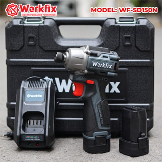  Hoả Tốc Máy bắn vít Mini Máy bắt vít  Workfix - SD150N Lực Siết 150Nm Có 3 chế độ lực siết 
