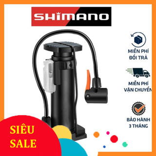 Bơm xe máy xe đạp nhỏ gọn SHIMANO đầu van đa năng