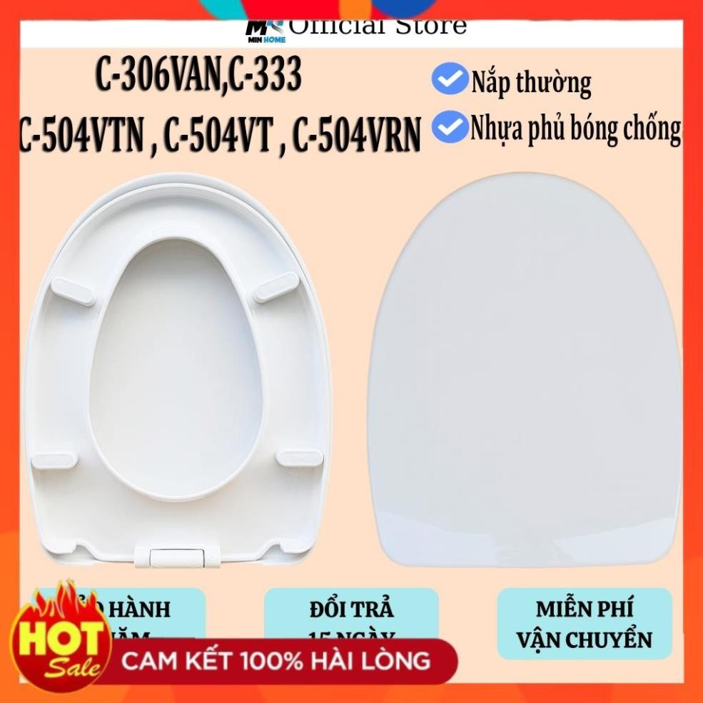 Nắp Bồn Cầu INAX CF-57 (C-306 ,C-504 ,C-333 )