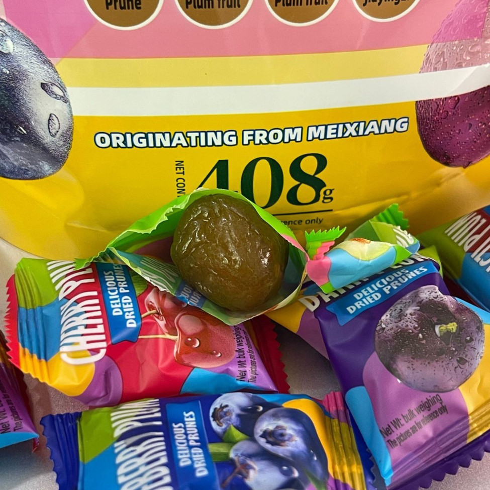 408gr ô mai mix vịColorful Plum Mix , ô mai mix 5 vị