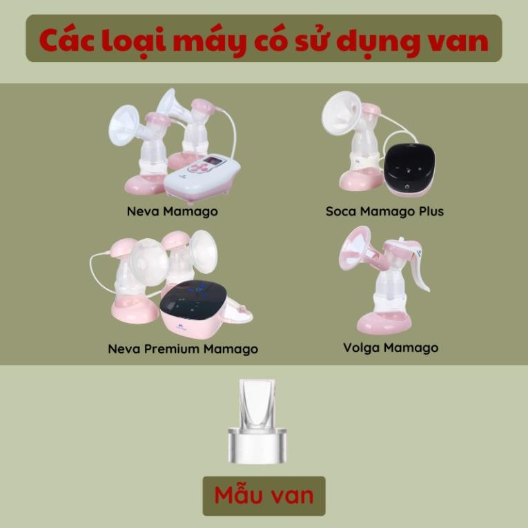 VAN MÁY HÚT SỮA MAMAGO Điện Đơn Đôi