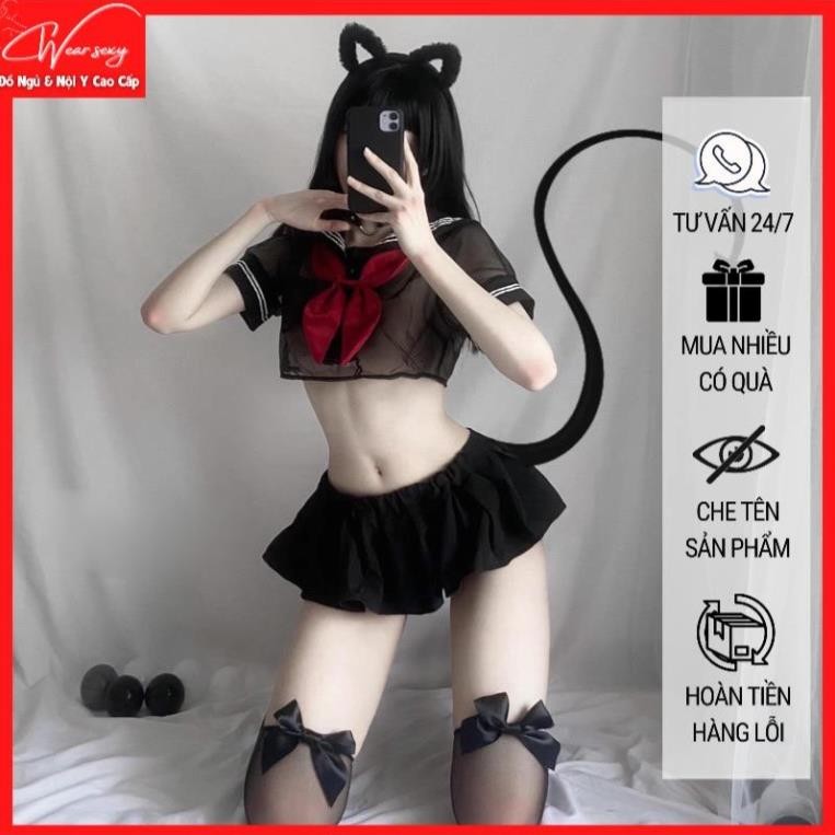 Coplay Nữ Thủy Thủ Ngây Thơ Bí Ẩn Sexy Gợi Cảm MS027 [YaWear_ĐỒ NGỦ & NỘI Y CAO CẤP]