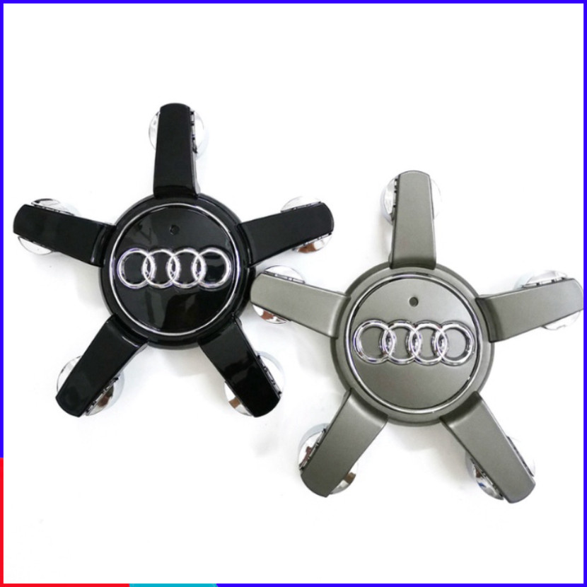 [CHÍNH HÃNG] Logo chụp mâm, lazang bánh xe ô tô Audi Q7 - HÀNG CHÍNH HÃNG