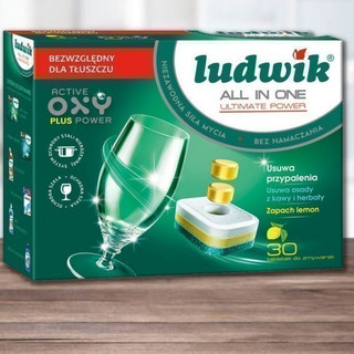 Viên rửa bát Ludwik All in one 30 viên, viên ludwik chính hãng nhập khẩu ba lan