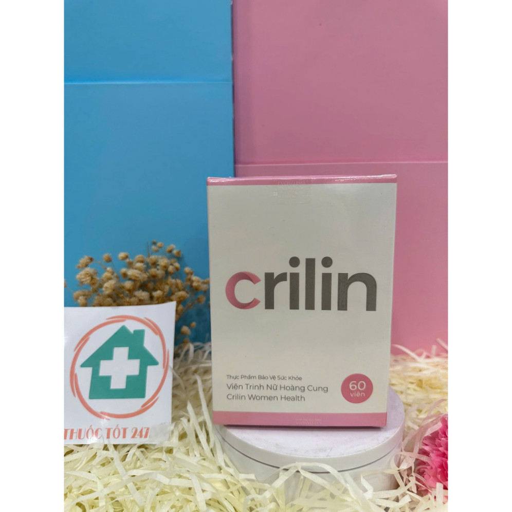 Viên uống Trinh Nữ Hoàng Cung Crilin Women Heatlh điều hoà kinh nguyệt cân bằng nội tiết tố hộp 60v