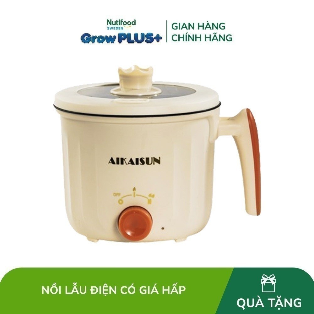 [Gift] Nồi lẫu điện có giá hấp