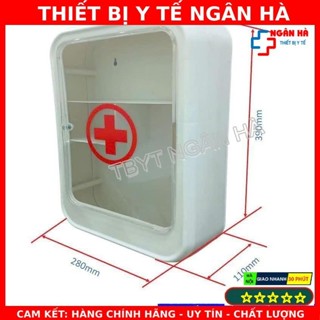 Tủ nhựa, đựng thuốc treo tường dùng trong gia đình,bệnh viện,trường học... - HÀNG CTY - CHÍNH HÃNG