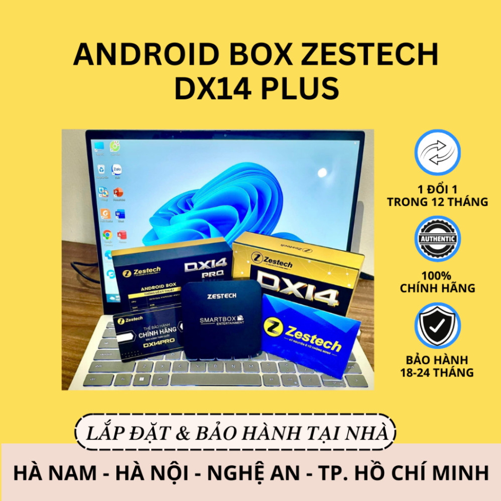 Android Box Zestech DX14 Plus | Thế Hệ 2 | Ram 8GB - Rom 128GB