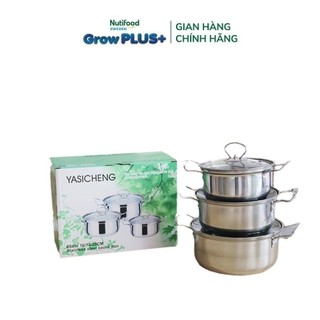 [Gift] Bộ xoong nồi 3 món