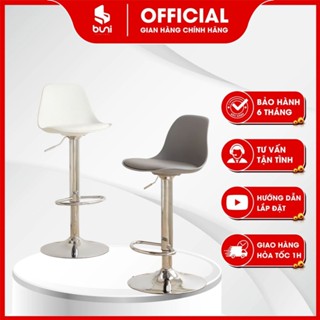 Ghế quầy bar,ghế cao hộ gia đình,quầy thu ngân, lưng nhựa đệm ngồi êm ái, kiểu dáng nhỏ gọn