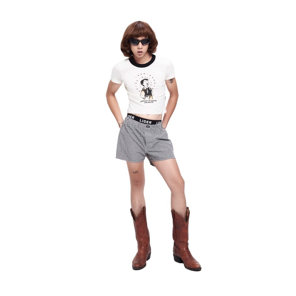 ÁO THUN Y2K LIDER ‘ALPHABET’ TEE - Form Cropped/ Oversized