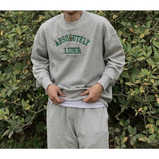 ÁO NỈ TAY DÀI LIDER SAMSON SWEATER - GREY