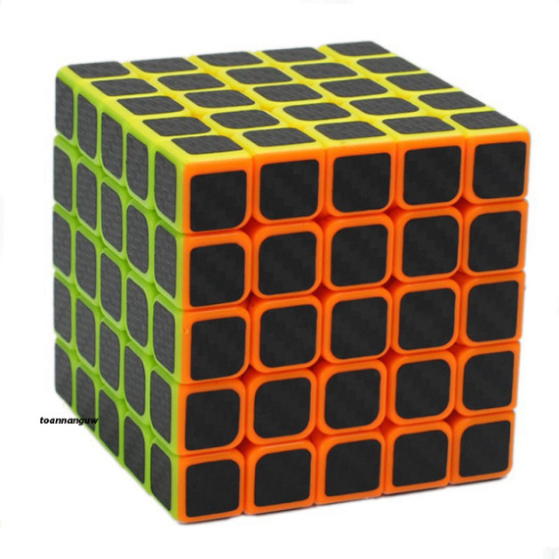 Đồ chơi Rubik 5x5 Zcube carbon - rubik 5x5 hiện đại siêu trí tuệ giá rẻ rẻ