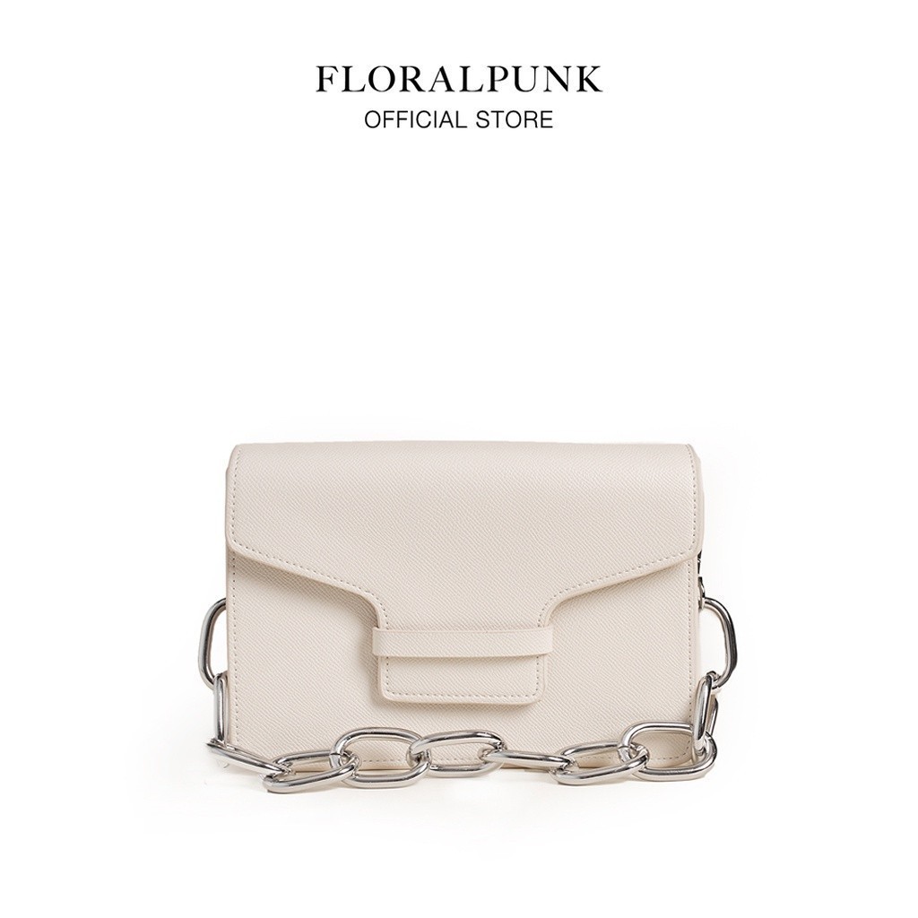 Túi xách Floralpunk Epi Medium Cream