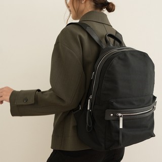 Balo Floralpunk Black Backpack Medium