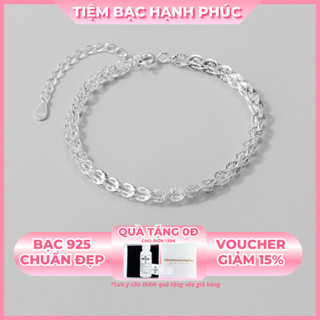  Vòng tay bạc nữ Dây Phụng bạc 925 TBHP Silver Bracelet - Mã TSJL24 