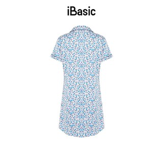Đầm ngủ satin iBasic SW039