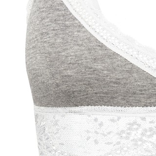 Áo bralette iBasic phối ren BRAY034