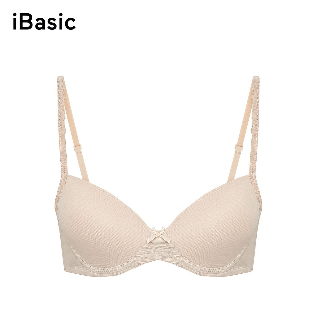 Áo ngực iBasic T.shirt phối ren mút mỏng iBasic VA129