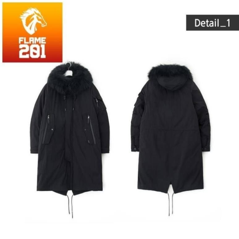 Áo khoác quân đội Lót Lông Vũ BEANPOLE MEN KOREA Size L chính hãng
