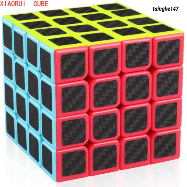 Khối Cube Carbon 4x4 hoa lá Vân Sợi Carbon đảm bảo Cao  đẹp