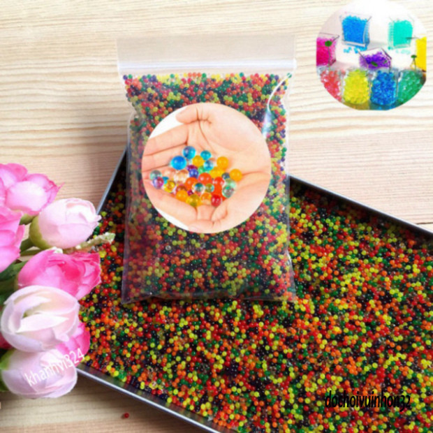 Set 5000 hạt nở suốt suốt trong quãng như Ca Sỹ Ca Sỹ Pha Lê nhiều màu sắc dùng trang trí tiện dụng