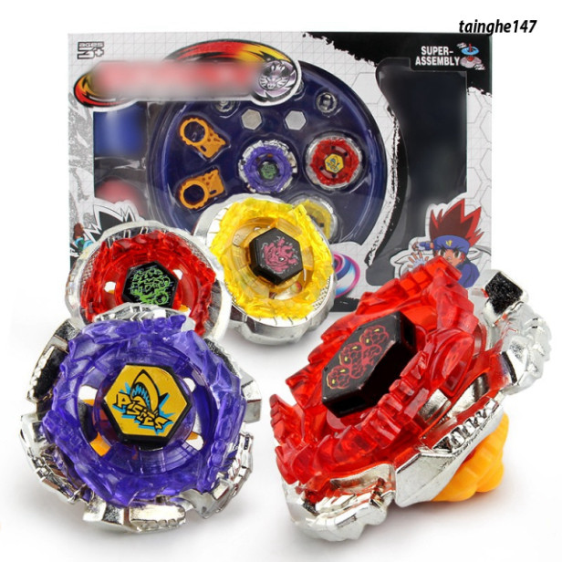 Bộ đồ giải trí cù hồi chuyển Beyblade Burst GT B-150 Union Achilles CN XT có dây phóng/thước  đẹp