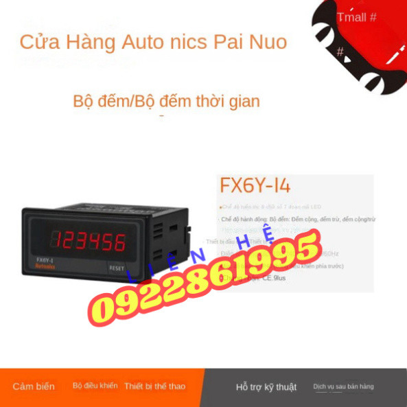 Bộ Đếm Thời Gian Autonics  FX4Y-I4 FX4Y-I2 FX6Y-I4 FX6Y-I2 hàng mới