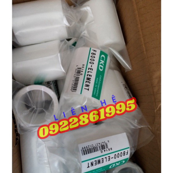 Bộ Lọc Nguồn Khí Ckd  W3000/4000 F3000-ELEMENT-Y M3000 F8000 hàng mới