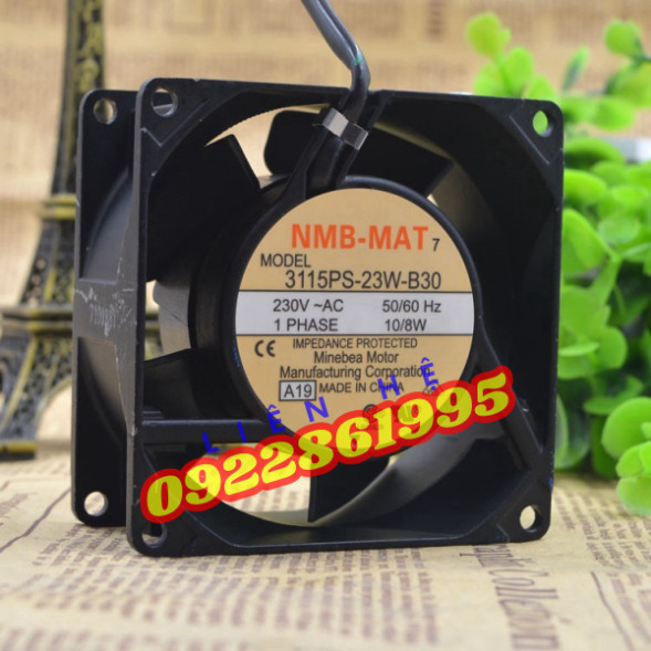 Quạt Biến Tần NMB-MAT7  3115ps-23t-b30 - 3115ps-23w-b30  230V hàng mới