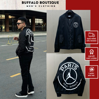 Áo Khoác Bomber Nam Pae Ries In Logo Tròn Sau Áo - Áo Khoác Nam Nữ Jouru Đờ In Logo Trước Sau Siêu Đẹp