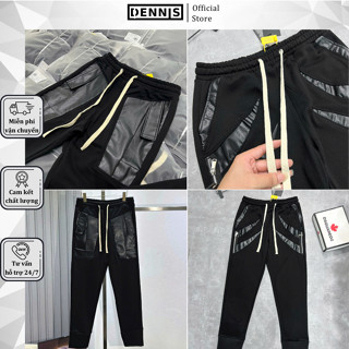 Quần Dài  Nam Jogger Đê S Quy Phối Khoá Siêu Chất - Quần Dài Nam Jogger Túi Phối Da Siêu Đẹp