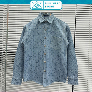 Áo Sơ Nam Lờ Vê Đính Đá  Siêu Đẹp - Áo Sơ Mi Nam Nữ Eo Vì Cao Cấp