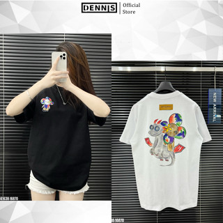 Áo Phông Nam Lờ Vê In Gấu Bông Màu Sắc Siêu Đẹp - Áo Thun Nam Nữ Lờ Vê In Chú Rồng Sau Lưng Siêu Chất