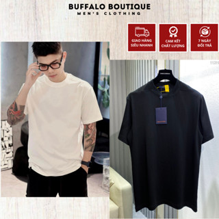 Áo Phông Nam Luôn Vui Tươi Trơn Basic Cao Cấp – Áo Thun Nam Nữ Luôn Vui Tươi Trơn Phối Đồ Siêu Dễ