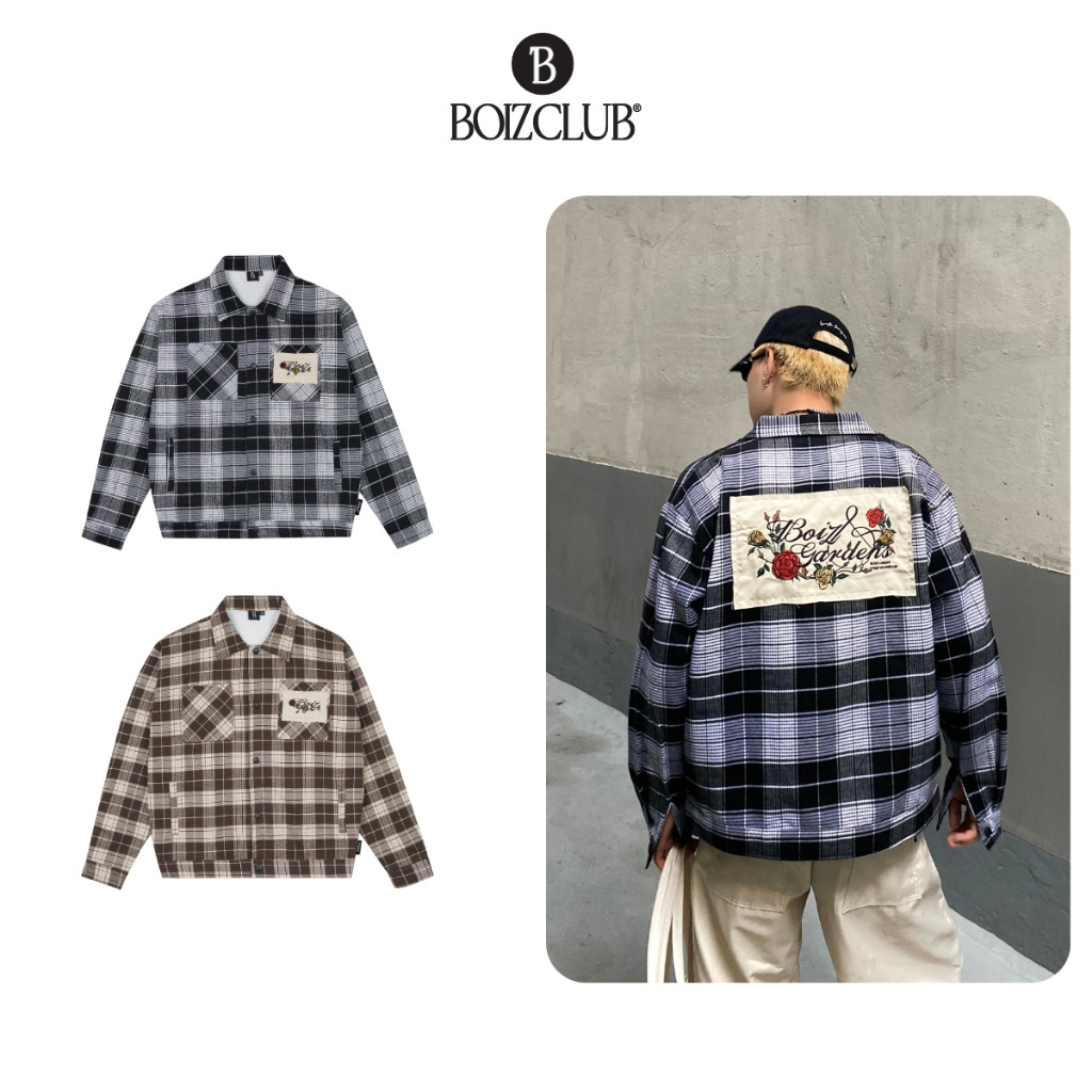 Áo Khoác Jacket Croptop YACLUB Form Boxy