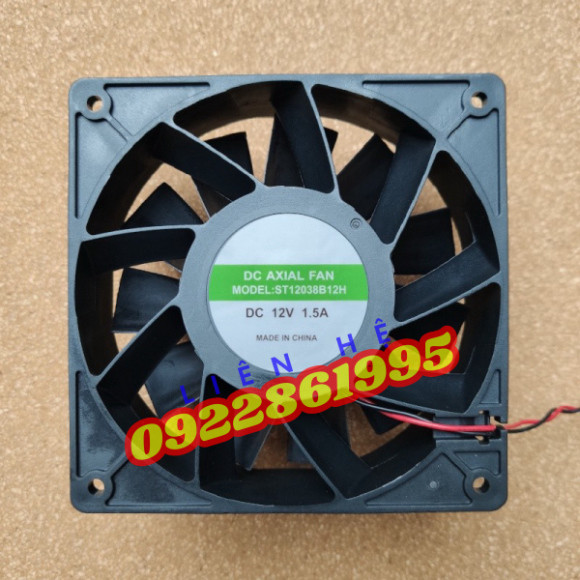 St12038b12H  V1.5a  Quạt Mạnh DC Axial Fan   hàng mới