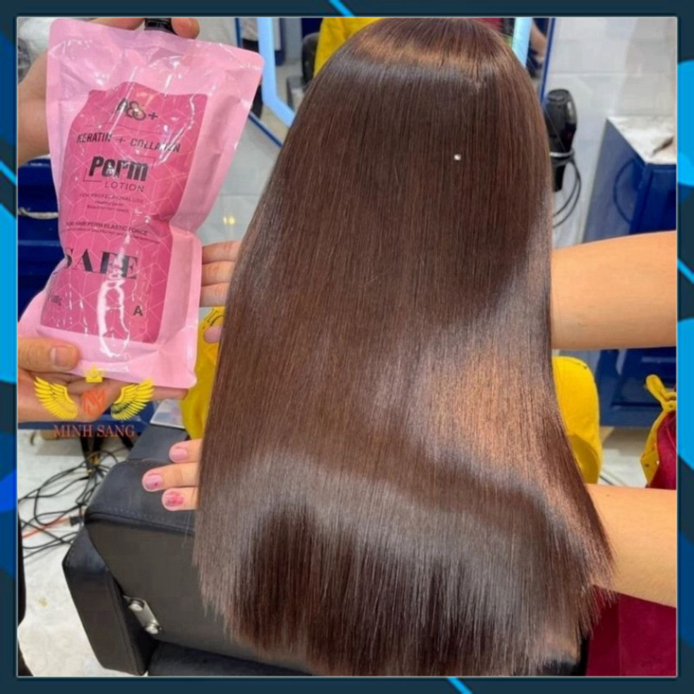 Siêu Rẻ [ Free_Ship ] THUỐC UỐN DUỔI TÓC A86 Safe Hồng 1000 ML