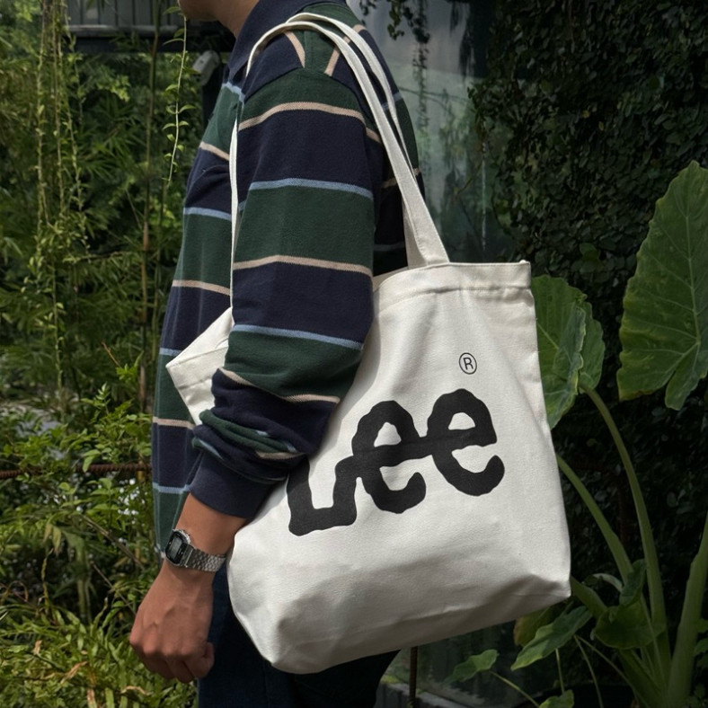 [XẢ KHO] Túi tote custom lee Lee unisex canvas đơn giản giá rẻ