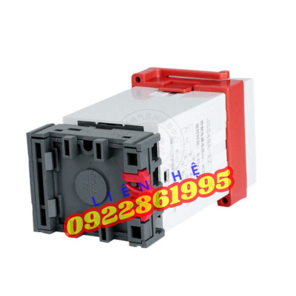 Delixi Hiển Thị Kỹ Thuật Số Rơ Le Thời Gian JSS48A-3 0.01S-999H AC220V Có Thể Điều Chỉnh hàng mới