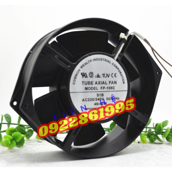 Axial Fan FP-108C Quạt   Bằng Kim Loại Chống Ẩm 220-240V hàng mới