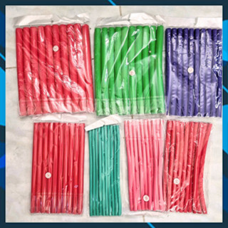 Set 10 Lô Uốn Tóc Xoăn Bằng Xốp Mềm